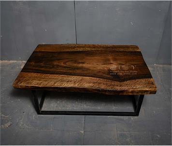 میز جلو مبلی چوبی (گردو سیاه) aw15