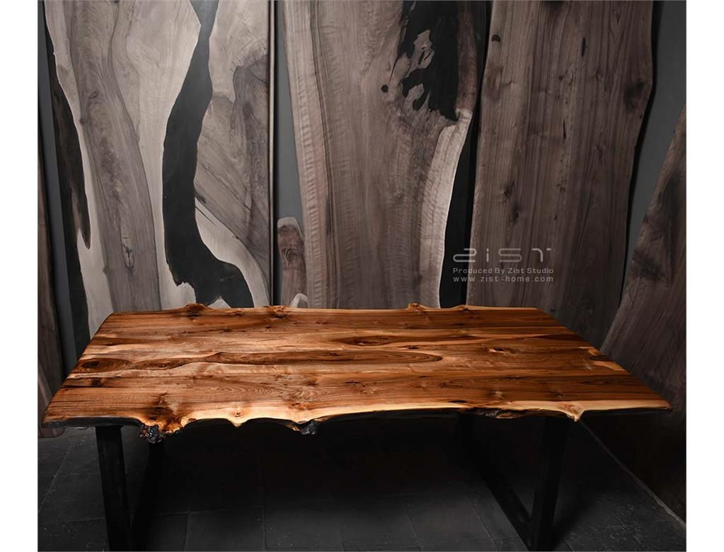 میز ناهار خوری چوب گردو(چهار اسلب متصل شده) Wd871