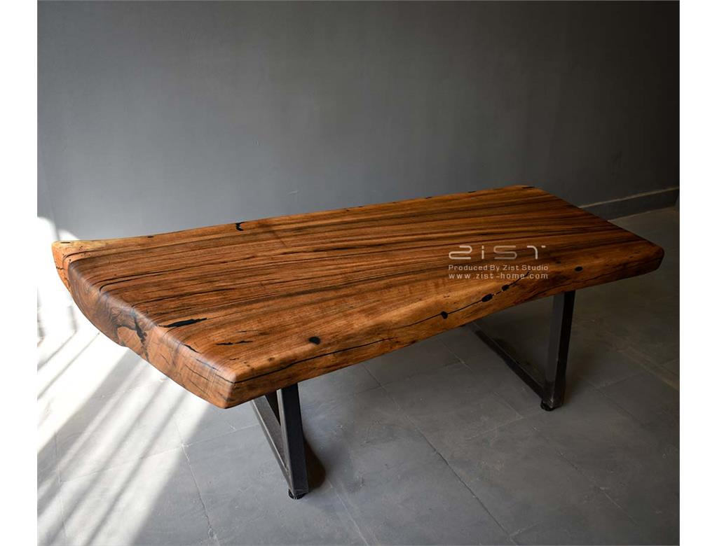 میز جلو مبلی تمام چوب (گردو ) aw16